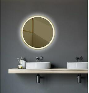 Zrcadlo s LED osvětlením Desire, ø 55 cm
