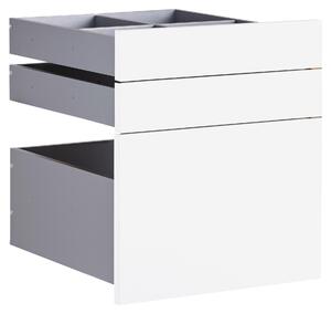 SADA ZÁSUVEK, bílá, 45,3/50,3/46,8 cm Hom`in - Šatní skříně