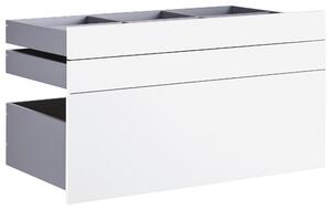 SADA ZÁSUVEK, bílá, 90,9/50,3/46,8 cm Hom`in - Šatní skříně