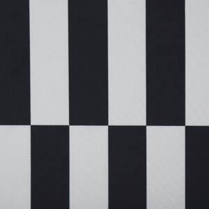 Koberec 70 x 200 cm černý/bílý PACODE