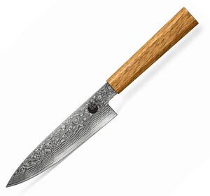 Víceúčelový nůž z damaškové oceli SG-2 SaKuRo SHINBOKU 14 cm