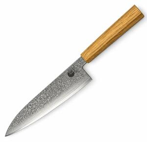Šéfkuchařský nůž z damaškové oceli SG-2 SaKuRo SHINBOKU 21,5 cm