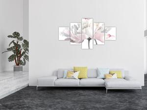 Obraz - Květ růže (125x70 cm)