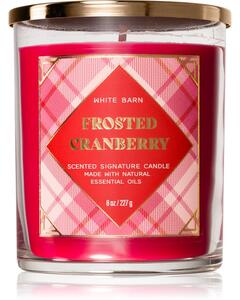 Bath & Body Works Frosted Cranberry vonná svíčka 227 g