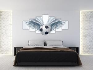 Obraz - Balón s křídly (210x100 cm)