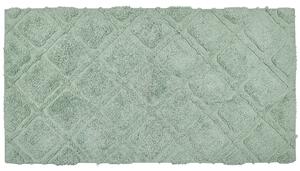 Bavlněný koberec 80 x 150 cm zelený HATAY