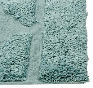 Bavlněný koberec 80 x 150 cm mátový SIRNAK