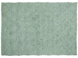 Bavlněný koberec 160 x 230 cm zelený HATAY