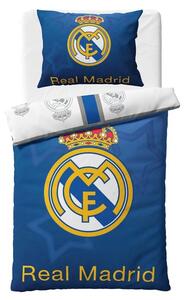 Fotbalové povlečení Real Madrid Blue and White140x200/70x90 cm