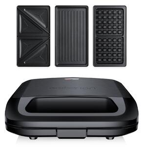 Niceboy Snacker S3 Stainless steel black Toustovač