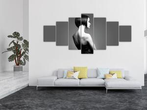 Obraz elegantní ženy (210x100 cm)