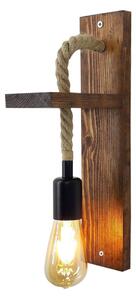 Opviq Nástěnná lampa Aplik I hnědá