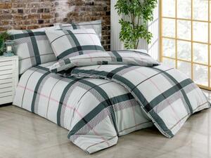 Povlečení bavlna Tailor grey 200x200/2x70x90 cm