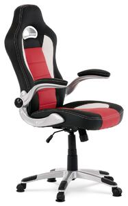 Herní židle PHILIPPE černo-červená