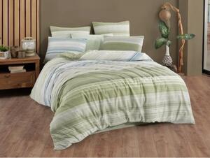 Povlečení bavlna Linea green 200x220/2x70x90 cm