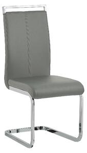 Set 2 ks. jídelních židlí GERED (šedá). 1026791