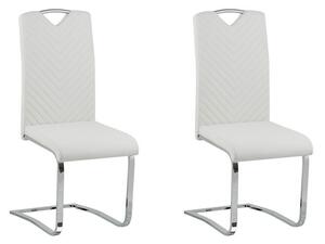 Set 2 ks. jídelních židlí PINACCO (bílá). 1026797