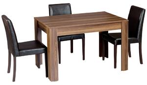 Hanah Home Jídelní stůl Single 120 cm ořech