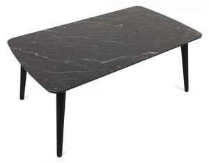 Hanah Home Konferenční stolek Loop 100 cm černý