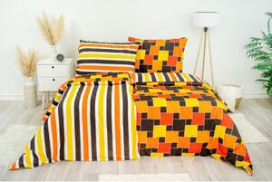 Stanex Luxusní povlečení Orange 140x200 / 70x90 cm