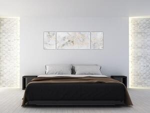 Obraz bílé mandaly (170x50 cm)