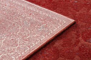 Kusový koberec vlněný JADE 45005/301 OSTA Ornament červený šedý Rozměr: 200x300 cm