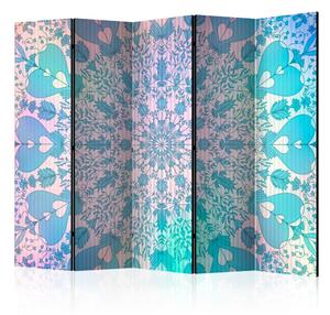 Paraván - Girly Mandala (Blue) [Room Dividers]