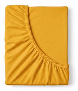 Kvalitex Jersey prostěradlo dětské sytě žluté 60x120cm