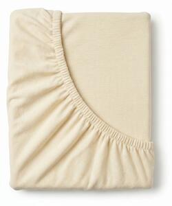 Kvalitex Jersey dětské prostěradlo smetanové 70x140cm