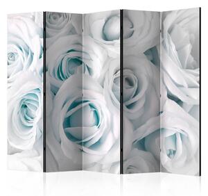 Paraván - Satin Rose (Turquoise) [Room Dividers]
