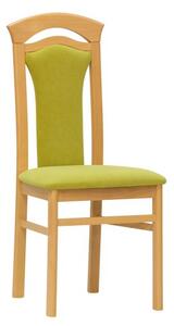 Stima Dřevěná jídelní židle ERIKA | Odstín: olše,Sedák: geneza soft F57