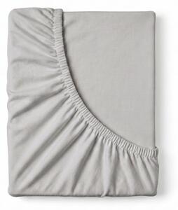 Kvalitex Jersey dětské prostěradlo světle šedé 60x120cm 60x120cm
