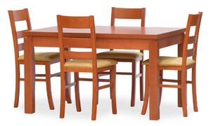 Stima Dřevěná jídelní židle LORI | Odstín: olše,Sedák: miron camell 7