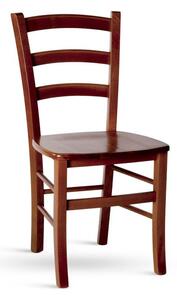 Stima Dřevěná jídelní židle PAYSANE masiv | Odstín: tm.hnědá