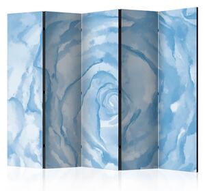 Paraván - rose (blue) [Room Dividers]