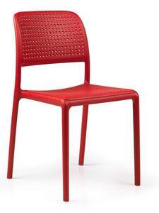 Stima Stohovatelná jídelní židle BORA | Odstín: polypropylen fg rosso
