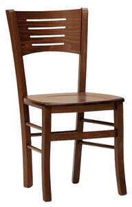 Stima Dřevěná jídelní židle VERONA masiv | Odstín: tm.hnědá