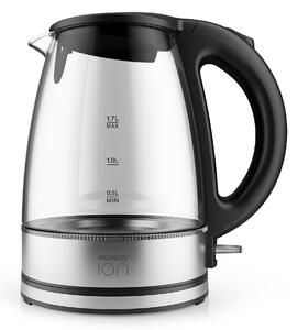 Rychlovarná konvice Kettle K1 Crystal Glass Black
