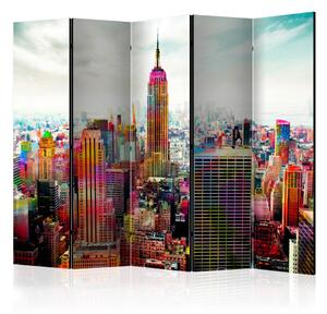 Paraván - Colors of New York City [Room Dividers]