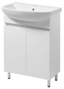 Lavedo Aqua-Easy 50 White – koupelnová skříňka s keramickým umyvadlem
