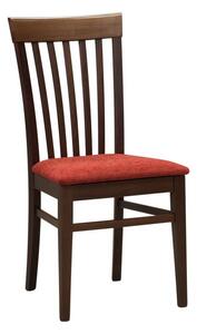 Stima Dřevěná jídelní židle K2 látka | Sedák: lima verde 119,Odstín: třešeň