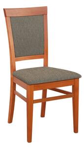 Stima Dřevěná jídelní židle MANTA | Sedák: amber antracite 9000,Odstín: olše