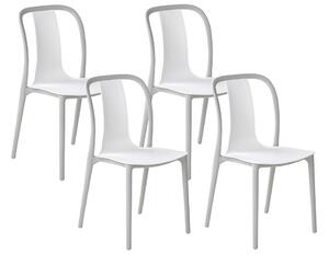 Set 4 ks. zahradních židlí Sau (světlošedá). 1035756
