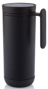 Nepropustný termohrnek s uchem XD Design Clik 225 ml | černý