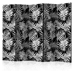 Paraván - Black and White Jungle [Room Dividers]
