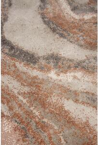Růžovo-krémový kulatý koberec ø 200 cm Solar – Zuiver