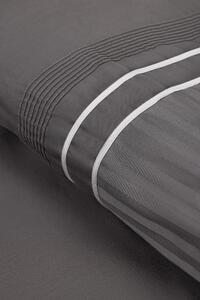 Luxusní povlečení Stripe antracit sb 140x220 cm
