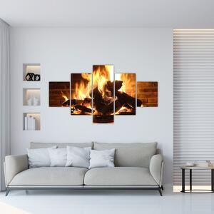 Obraz - Oheň (125x70 cm)
