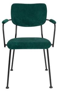 Jídelní židle v petrolejové barvě v sadě 2 ks Benson – Zuiver