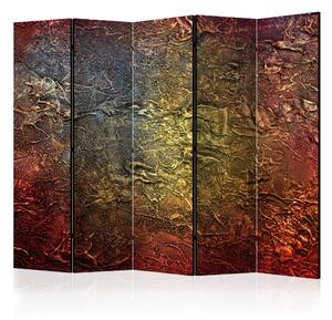 Paraván - Red Gold II [Room Dividers]